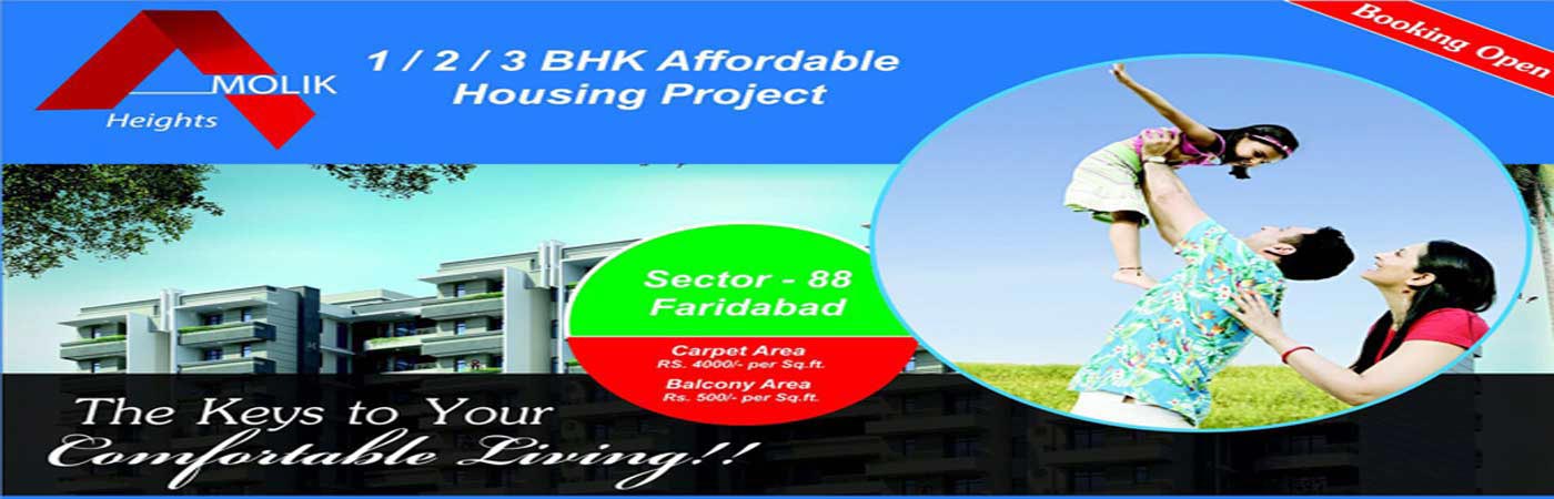 Image view of Amolik Heights Flats in Faridabad